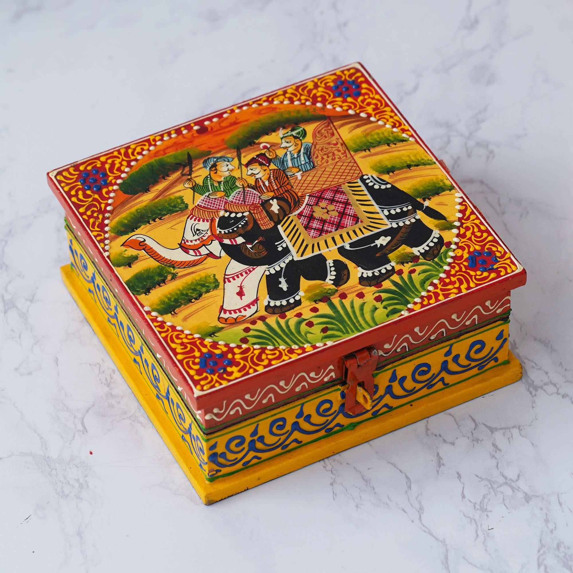 Handcrafted Wooden Jewellery Box: Elegant Storage for Your Treasures - Image 3