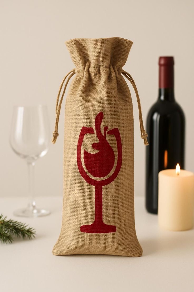 Premium Wine Bottle Jute Holders - Image 4
