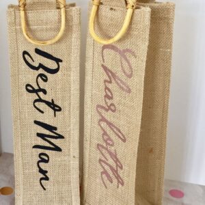 Premium Wine Bottle Jute Holders